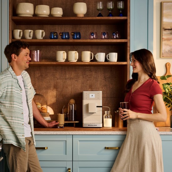 Espressor electric automat KF3, 1450W, Porcelain White - KitchenAid