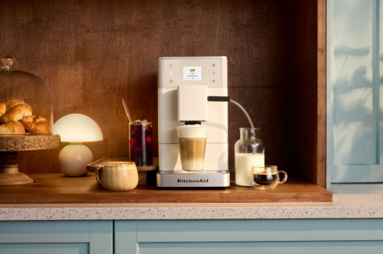 Espressor electric automat KF3, 1450W, Porcelain White - KitchenAid