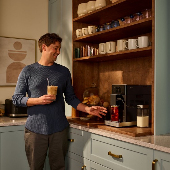 Espressor electric automat KF4, 1450W, Matte Black - KitchenAid