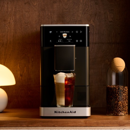 Espressor electric automat KF4, 1450W, Matte Black - KitchenAid