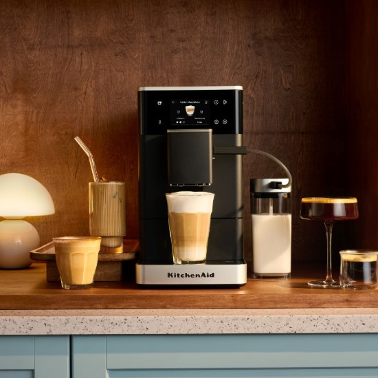Espressor electric automat KF4, 1450W, Matte Black - KitchenAid