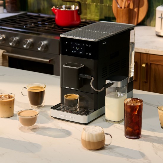 Espressor electric automat KF4, 1450W, Matte Black - KitchenAid
