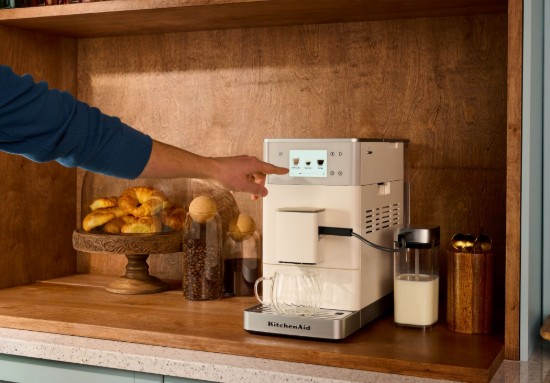 Espressor electric automat KF4, 1450W, Porcelain White - KitchenAid