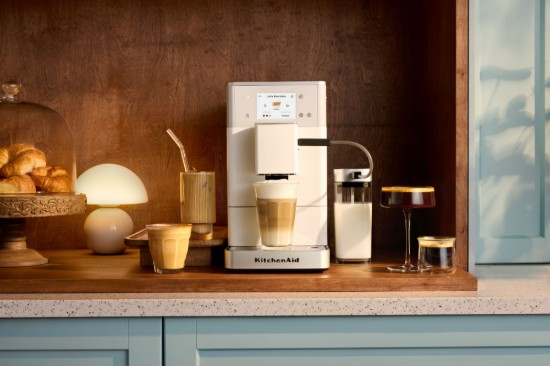Espressor electric automat KF4, 1450W, Porcelain White - KitchenAid