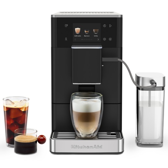 Espressor electric automat KF4, 1450W, Matte Black - KitchenAid