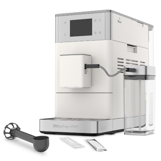Espressor electric automat KF4, 1450W, Porcelain White - KitchenAid