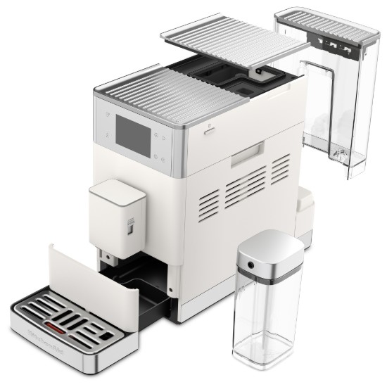 Espressor electric automat KF4, 1450W, Porcelain White - KitchenAid