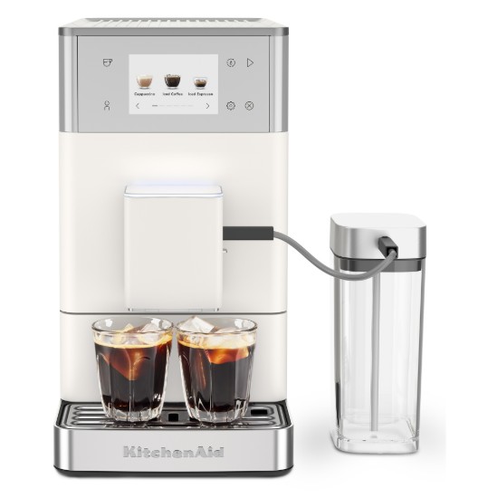 Espressor electric automat KF4, 1450W, Porcelain White - KitchenAid