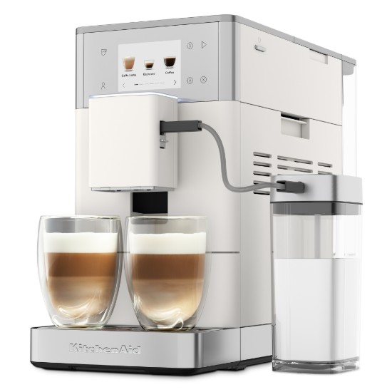 Espressor electric automat KF4, 1450W, Porcelain White - KitchenAid