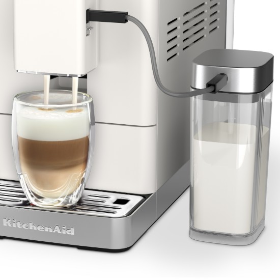 Espressor electric automat KF4, 1450W, Porcelain White - KitchenAid