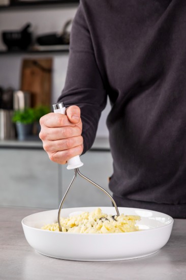 Zdrobitor cartofi, inox, 26 cm, Classic - KitchenAid