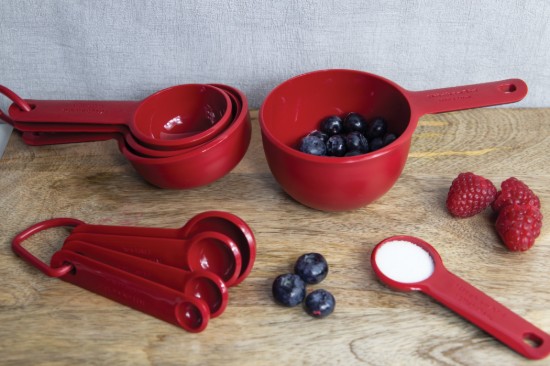 Set 5 linguri pentru masurat, Empire Red - Kitchen Aid