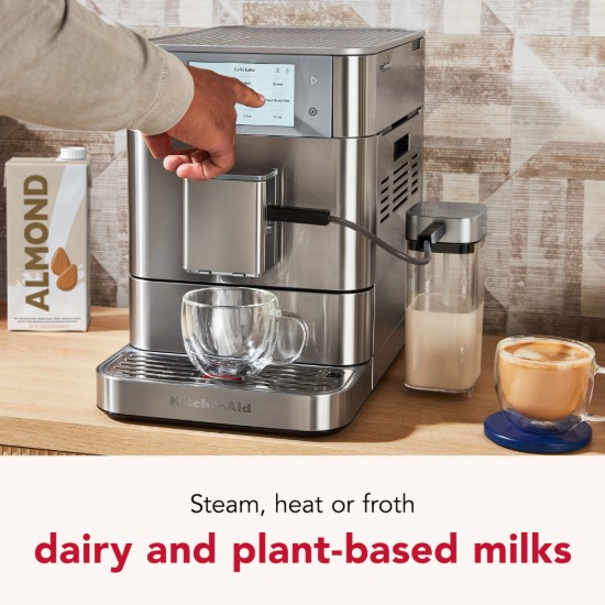 Espressor electric automat KF8, 1450W, Stainless Steel - KitchenAid