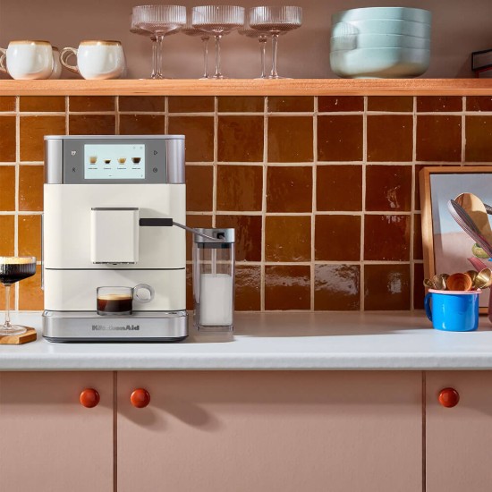 Espressor electric automat KF8, 1450W, Porcelain White - KitchenAid