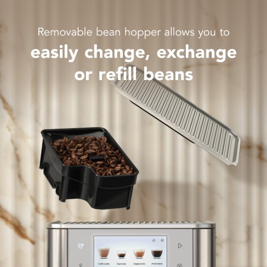 Espressor electric automat KF8, 1450W, Porcelain White - KitchenAid