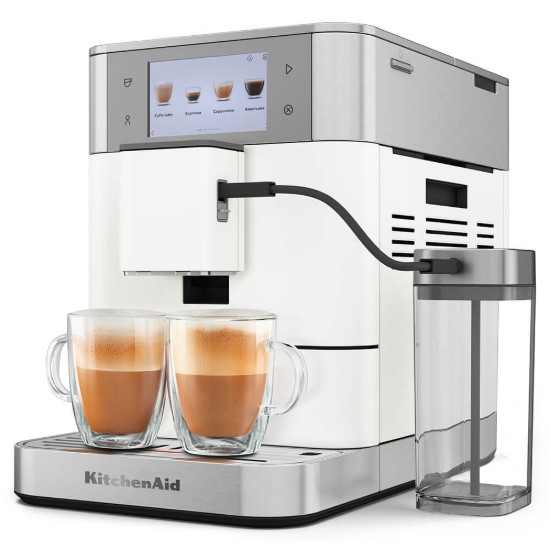 Espressor electric automat KF8, 1450W, Porcelain White - KitchenAid