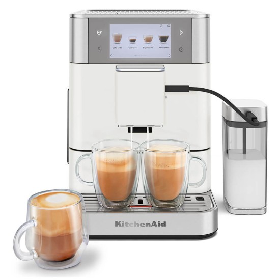 Espressor electric automat KF8, 1450W, Porcelain White - KitchenAid