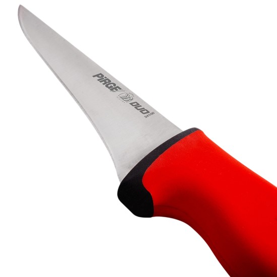 Cutit pentru dezosat, 14,5cm, "Duo", Rosu - Pirge