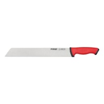 Cutit pentru feliat mezeluri, 35cm, "Duo", Rosu - Pirge
