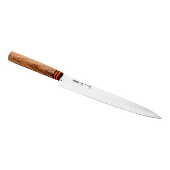 Cutit Yanagiba (Sushi), pentru dreptaci, 25cm, "Titan East" - Pirge