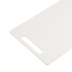 Tocator plastic, 28,5 x 19,5 cm, grosime 0,5 cm, Alb - Kesper