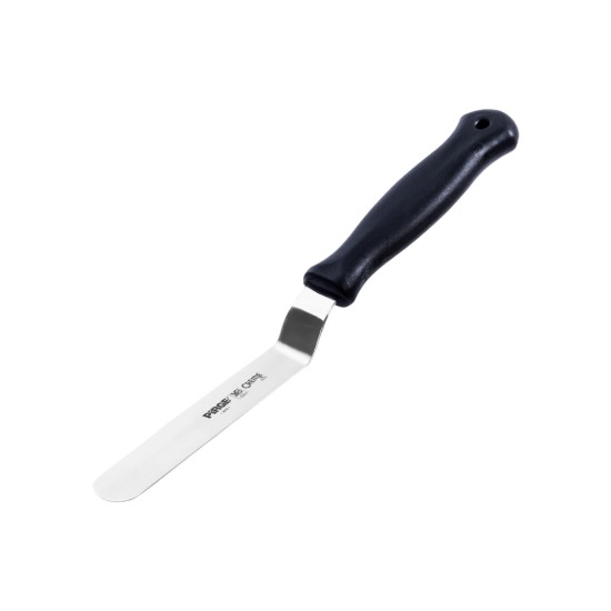Spatula decorare glazura, inox, 12cm, "Creme", Negru - Pirge