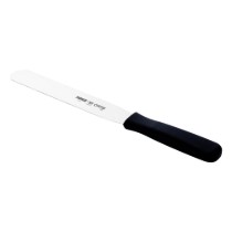 Spatula decorare glazura, inox, 20cm, "Creme", Negru - Pirge