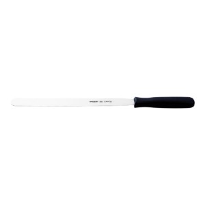 Spatula decorare glazura, inox, 25cm, "Creme", Negru - Pirge