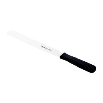 Spatula decorare glazura, inox, 25cm, "Creme", Negru - Pirge