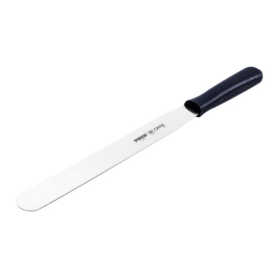 Spatula decorare glazura, inox, 25cm, "Creme", Negru - Pirge