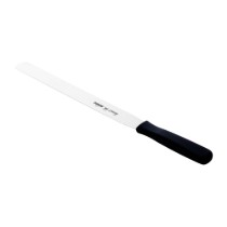 Spatula decorare glazura, inox, 30cm, "Creme", Negru - Pirge
