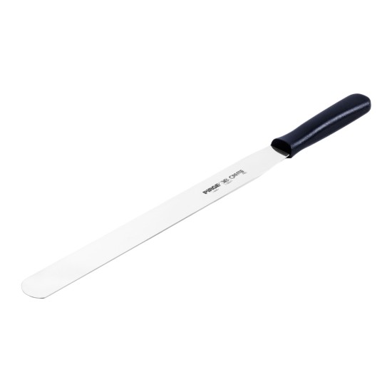 Spatula decorare glazura, inox, 30cm, "Creme", Negru - Pirge