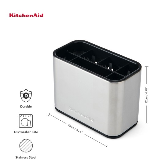 Suport accesorii chiuveta, inox - KitchenAid