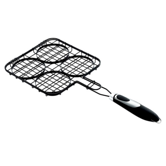 Accesoriu gatire 4 hamburgeri 24 x 24 cm Activa 16451