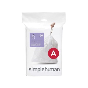 Saci de gunoi cod A, 4,5 L/ 30 buc, plastic - simplehuman