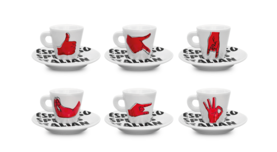 CAFEA TRUCILLO, EXPRESSO SPEAKS ITALIAN, 10 capsule din aluminiu, compatibile cu aparatele NESPRESSO®, 55 g ℮