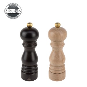 Set 2 rasnite sare si piper, 18 cm, "Paris u'Select Z", Chocolate&Natural - Peugeot