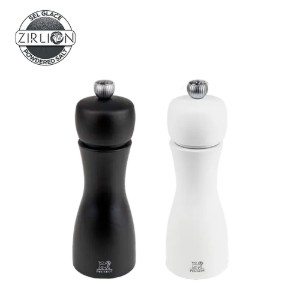 Set 2 rasnite sare si piper, 15 cm, "Tahiti Z", Black&White - Peugeot