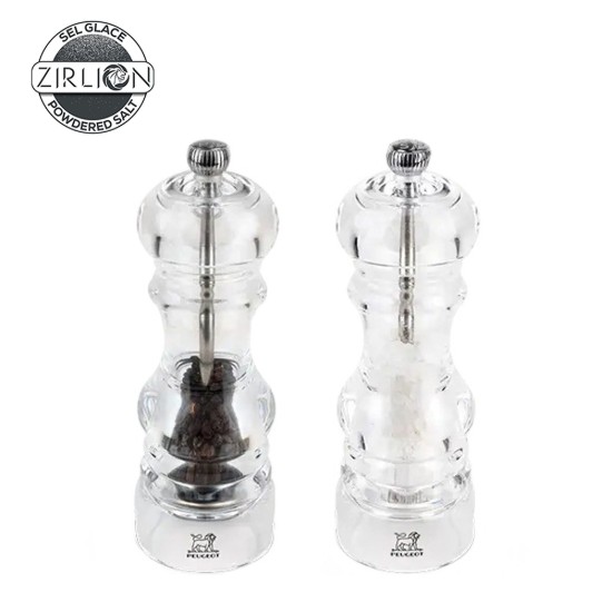 Set 2 rasnite sare si piper, 18 cm, "Nancy Duo Z" - Peugeot