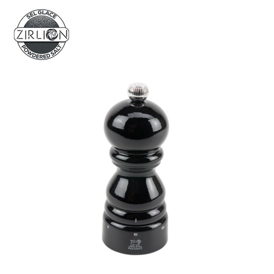 Rasnita pentru sare, 12 cm, "Paris u'Select Z", Black Lacquered - Peugeot