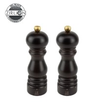 Set 2 rasnite sare si piper, 18 cm, "Paris u'Select Z", Chocolate - Peugeot