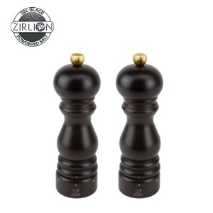 Set 2 rasnite sare si piper, 18 cm, "Paris u'Select Z", Chocolate - Peugeot