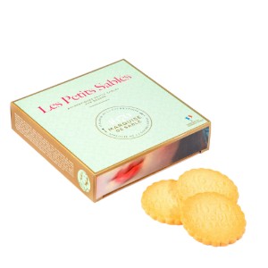 Biscuiti Sablés natur cu unt proaspat, 100 g ℮, La Sablésienne, Franta
