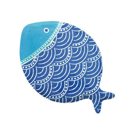 Platou portelan, 31x21,5cm, "SEA FRIENDS" - Easy Life