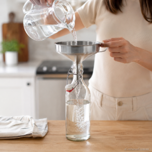 Palnie cu maner, inox, 16 cm