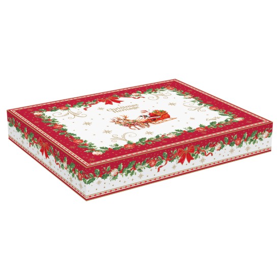 Platou forma brad, portelan, 28,5x21,5cm, "Christmas Heritage" - Easy Life
