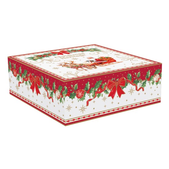 Bol stea, portelan, 15cm, "Christmas Heritage" - Easy Life