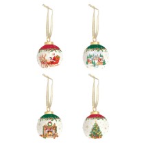Glob brad, ceramica, 7cm, "Christmas Heritage" - Easy Life