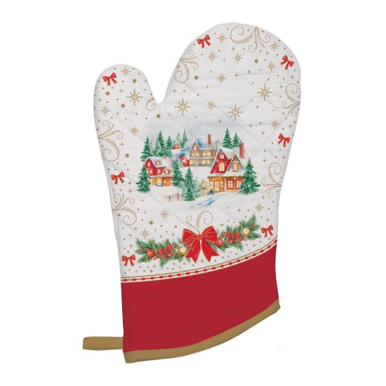 Set manusa bucatarie si 2 suporturi vase, "Christmas Heritage" - Easy Life