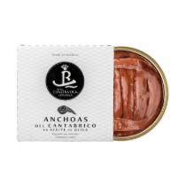 Anșoa din Marea Cantabrică în ulei de măsline, 180g, Real Conservera Española, Spania
